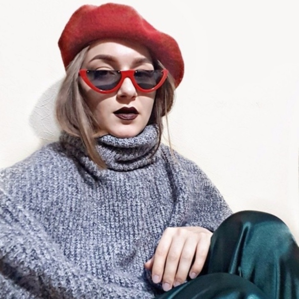 Rimless Retro Style Shades